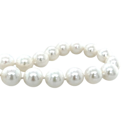 Akoya Pearl Necklace With Silver Clasp